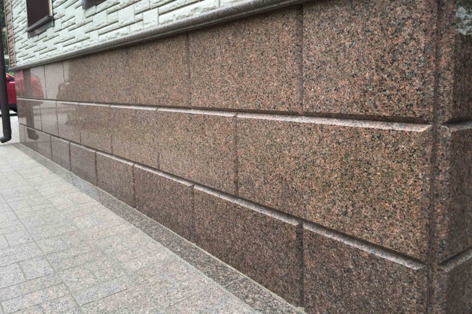 Цоколь плитка (гранит - мрамор) Modern