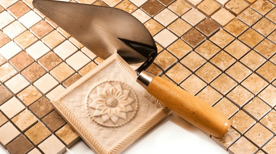 Фартук для кухни из плитки