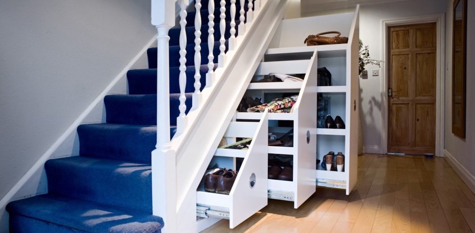 Лестница для гардеробной комнаты