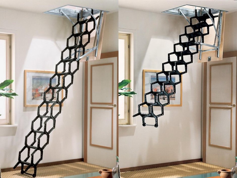Компактная складная лестница