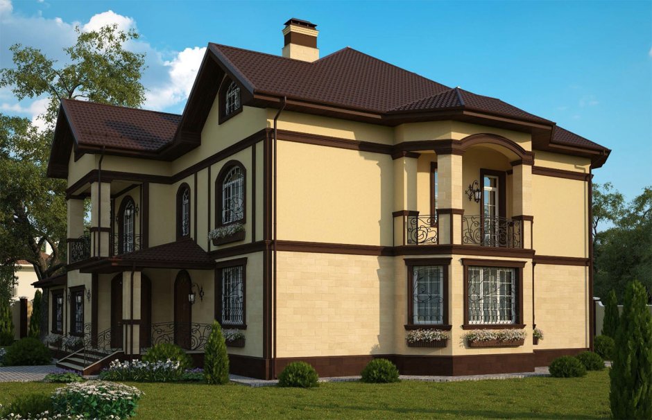 Красивые фасады