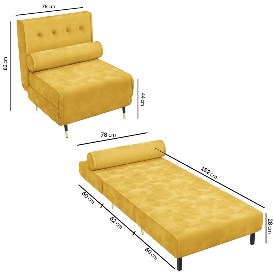 Кресло кровать трансформер для малогабаритной квартиры