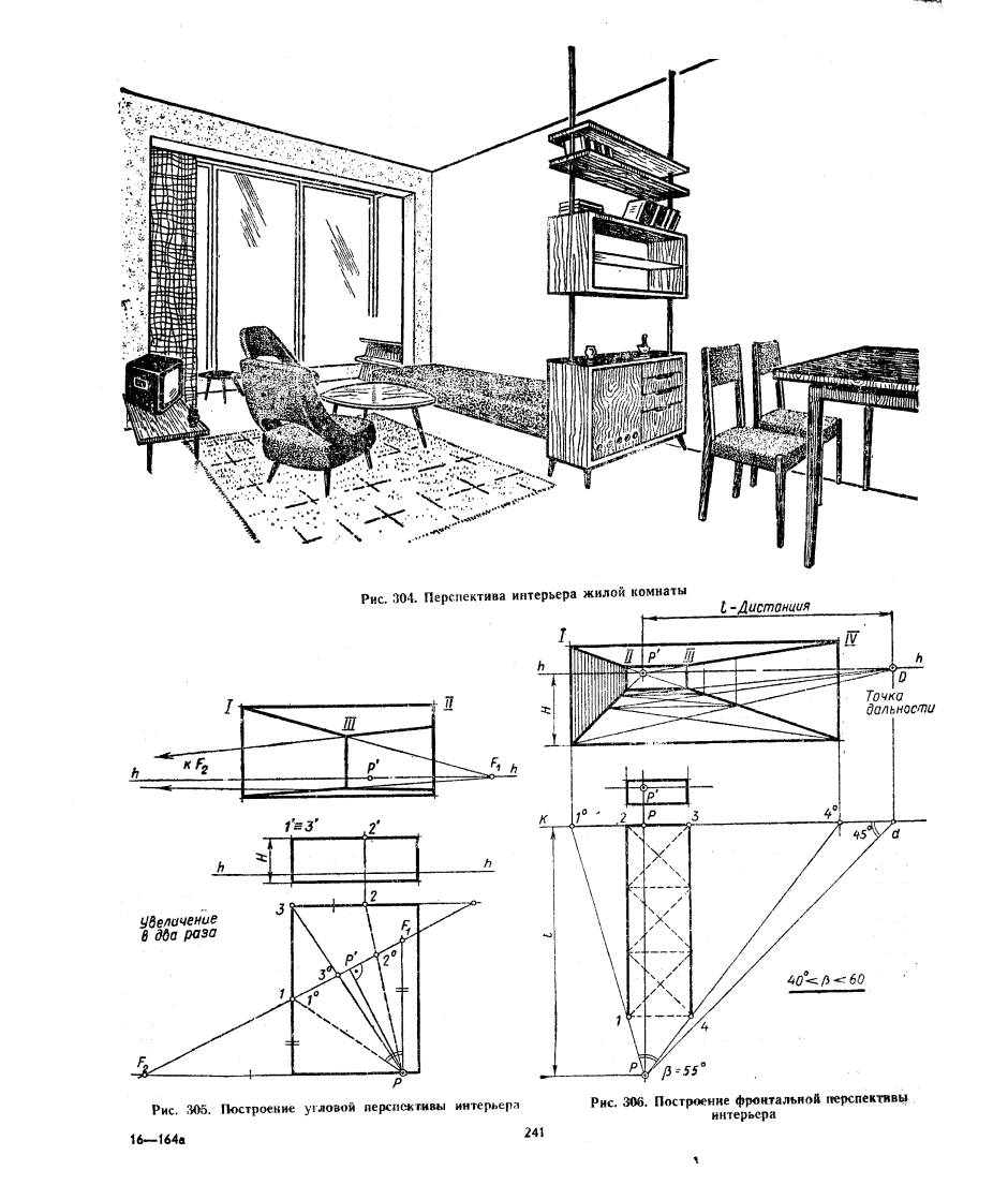 Перспектива интерьера - Энциклопедия по машиностроению XXL