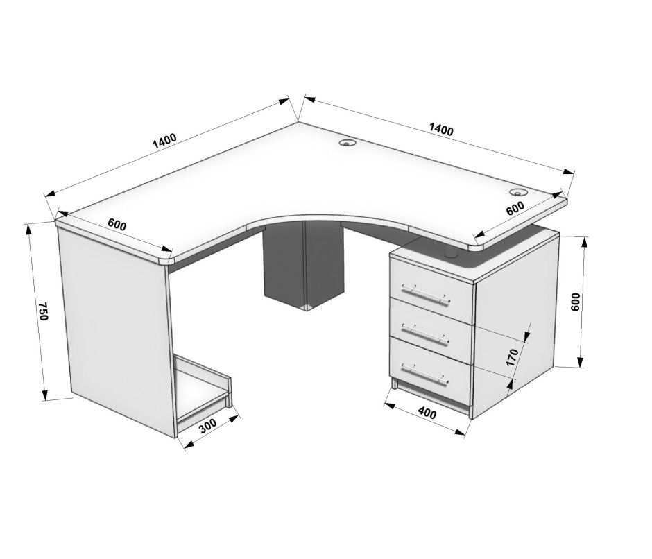 Компьютерный стол «Corner Desk»