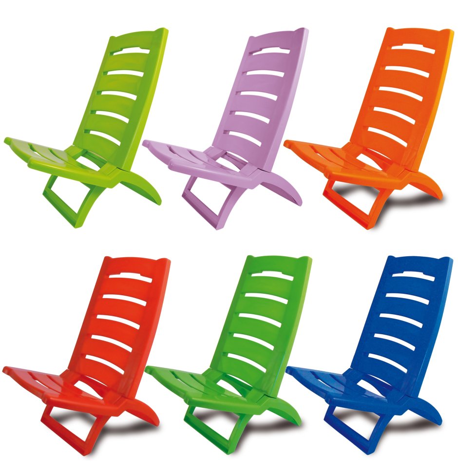 Пластиковые стулья для бассейна