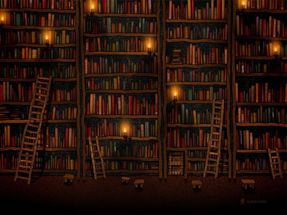 Книжный шкаф Гарри Поттер