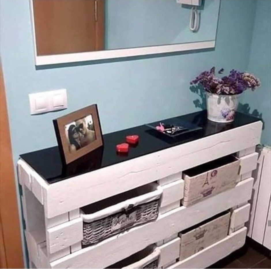 Стеллаж из паллет
