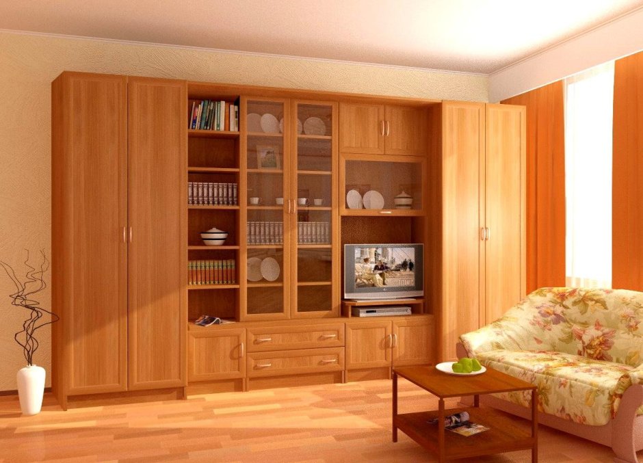Шкафы от старых стенок для зала