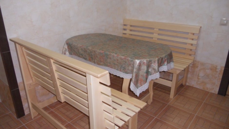 Лавочка в парилку