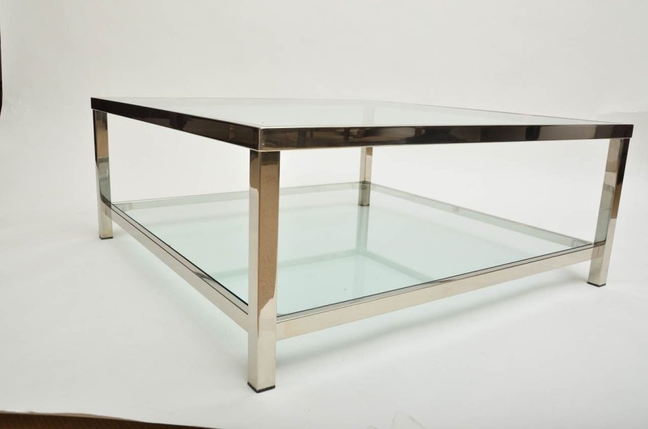 Журнальный стол Coffee Table стекло 1741 1242