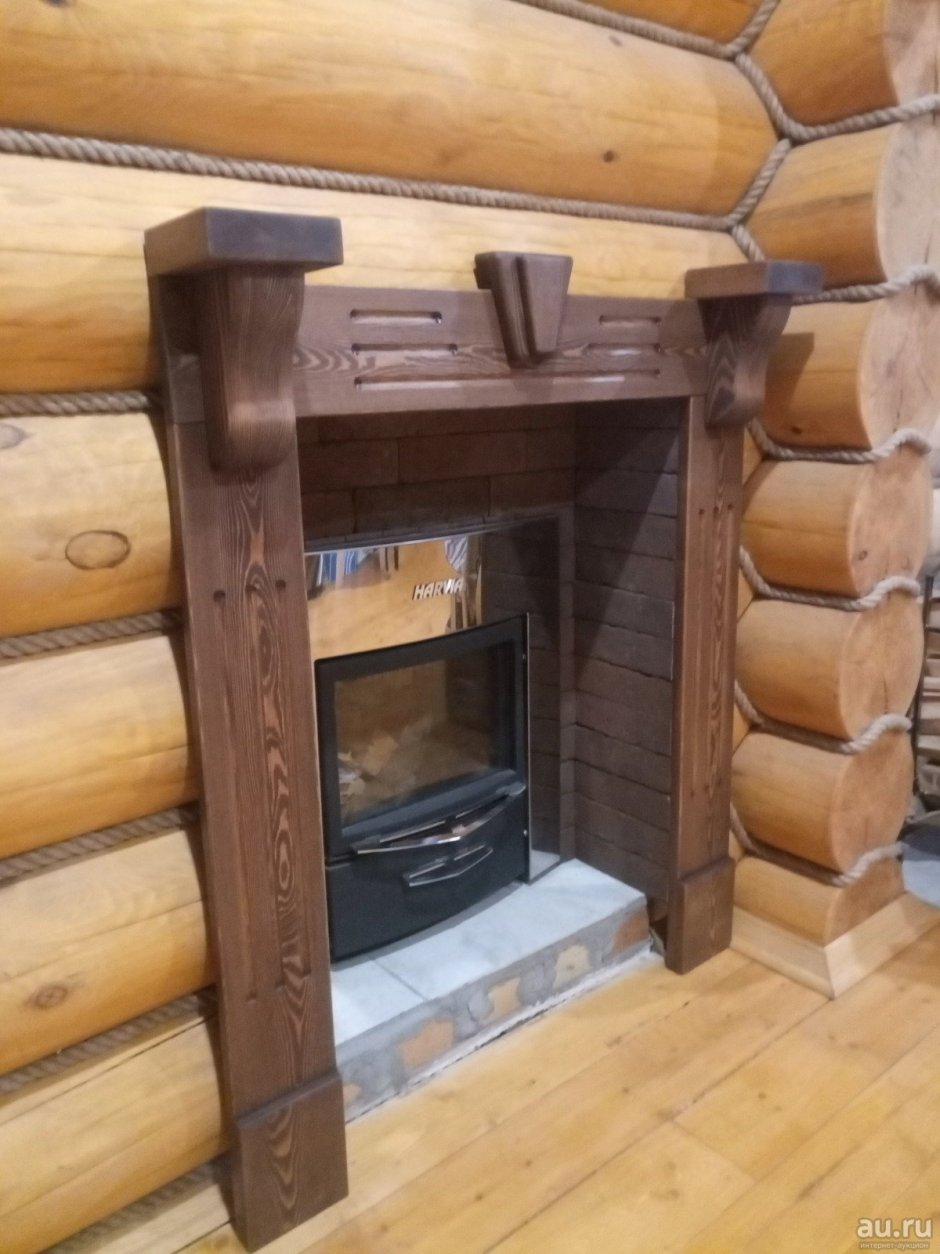 Печь Ангара 4 с топкой из предбанника