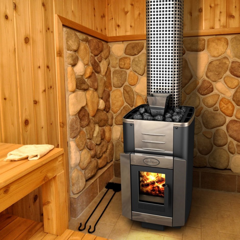 Печь для бани Grill'd aurora160a Trio long