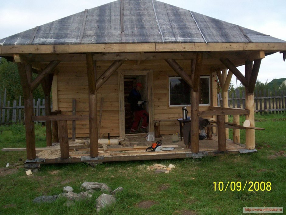 Предбанник беседка