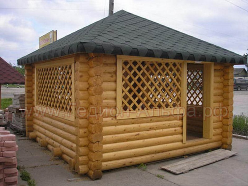 Дизайнерские беседки