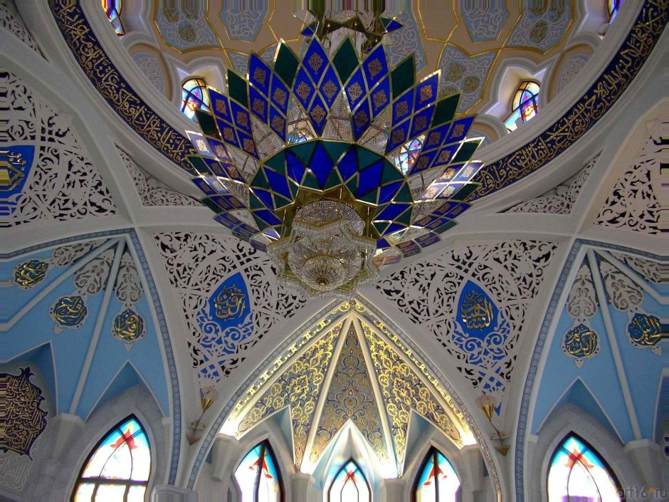 Люстра мечети Куль шари