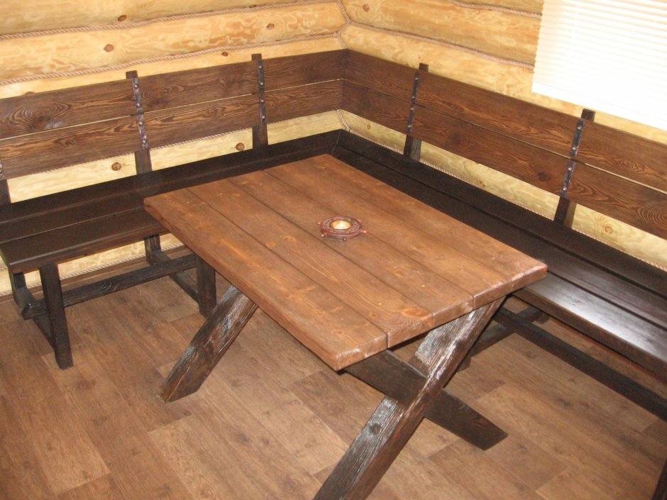 Скамья в предбанник