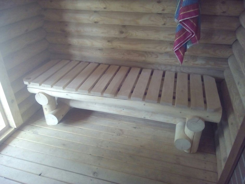 Топчаны деревянные для бани