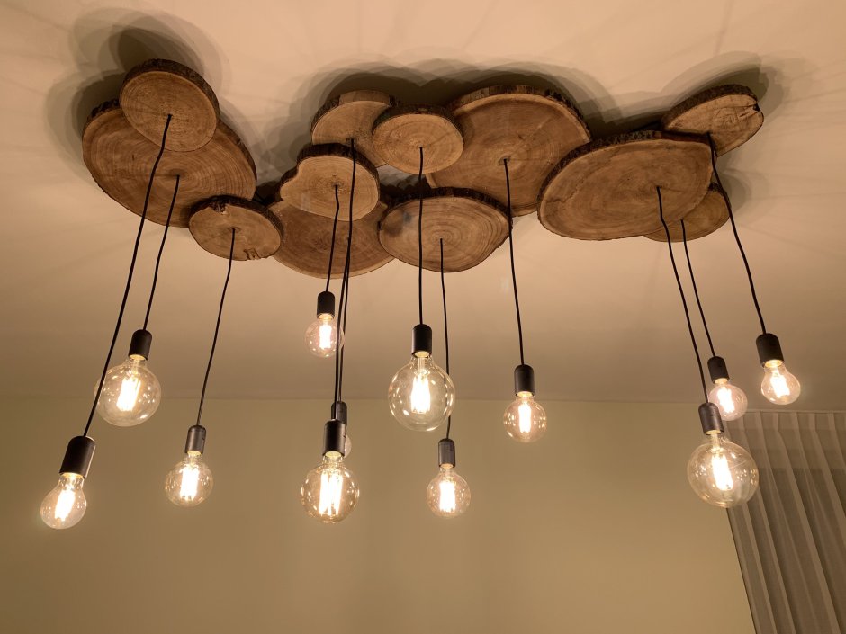 Светильник Loft Glass Industrial Lamp l00105