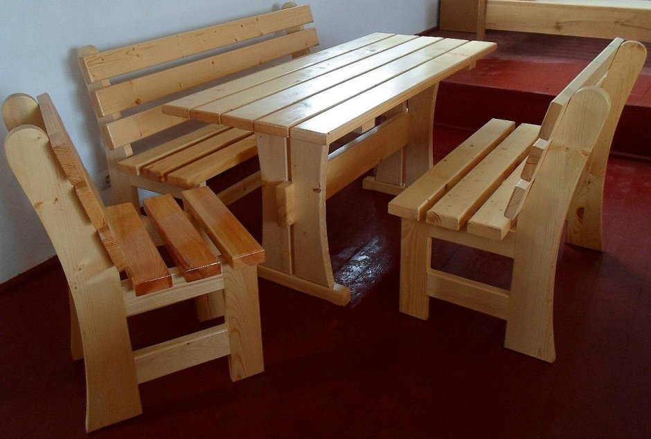 Скамейка в предбанник