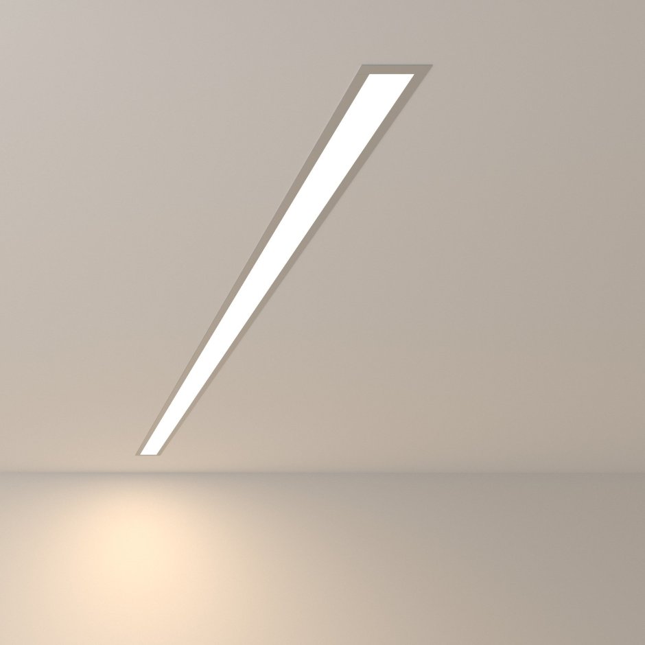Линейный светильник в натяжной потолок светодиодный