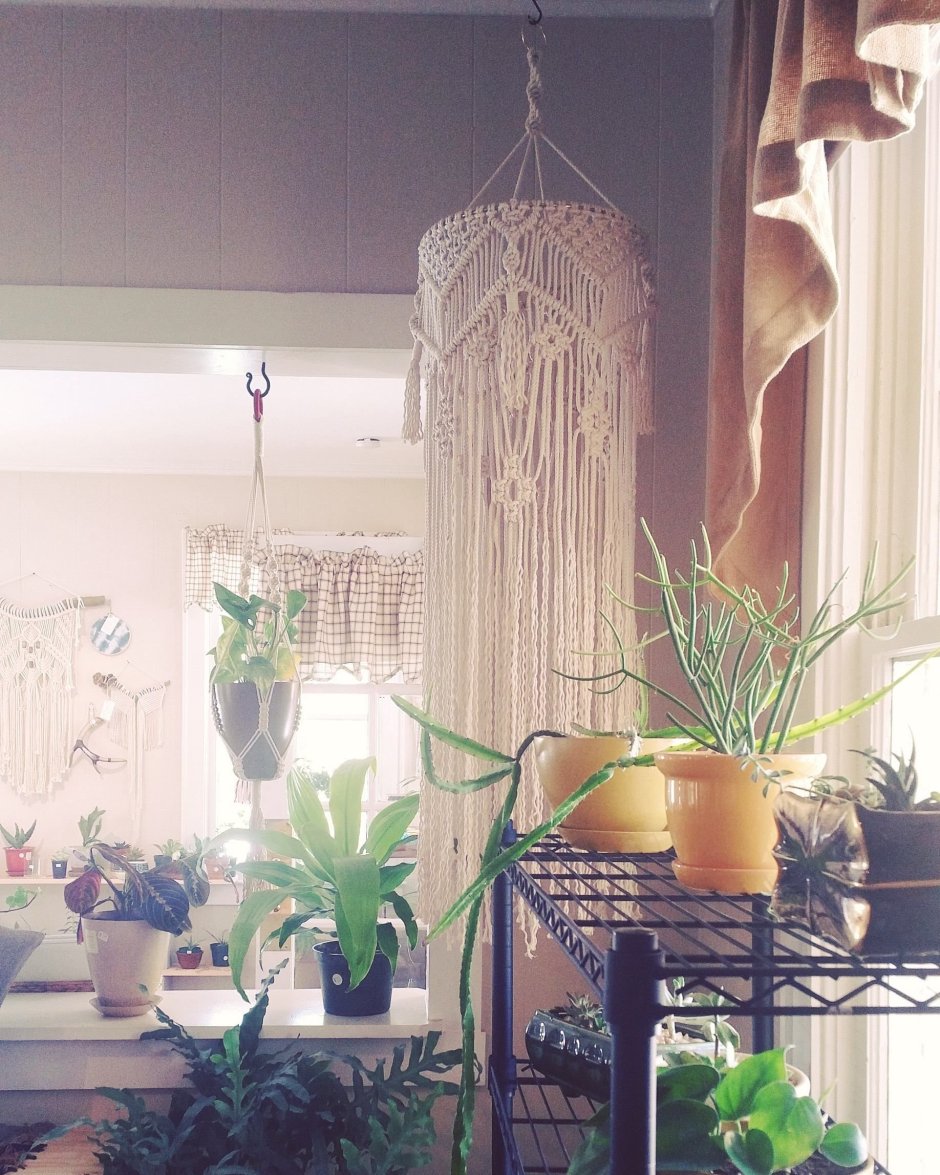 Macrame Chandelier 2