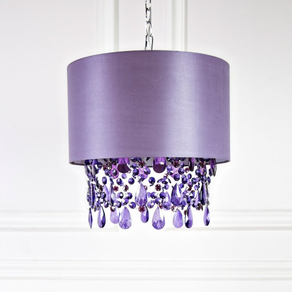 Бра сиреневые Luxury Purple Chandelier Crystal Chandeliers Abajur without lampshade