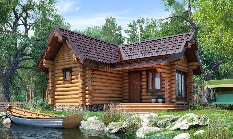 Бани из бруса 6x8