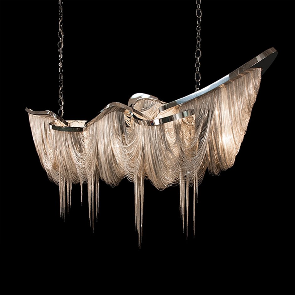 Люстра Atlantis Aluminium Chain Chandelier