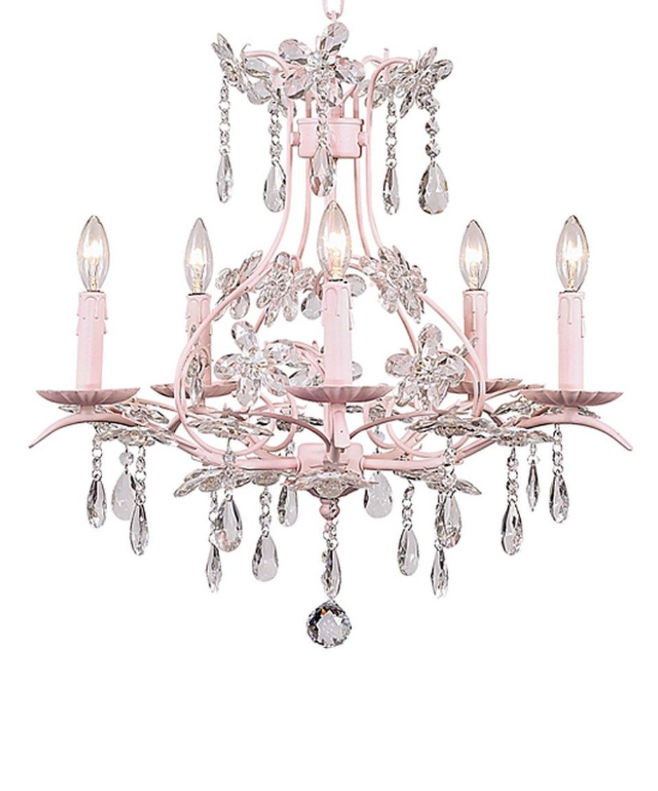 John-Richard collection Palm Frond 5-Light Chandelier