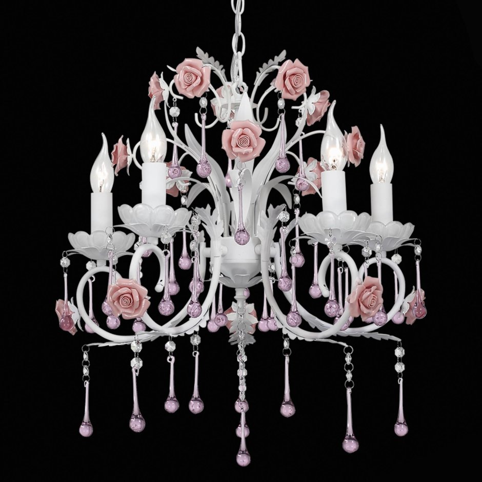 Люстра International Rose. L 8180/18 Dec. Италия. (18 Рожков,d160х120)
