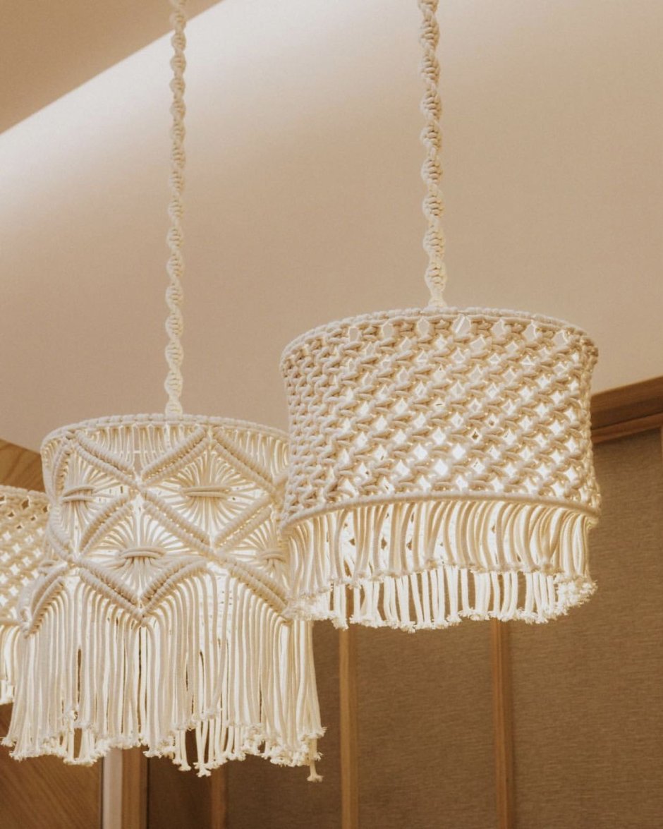 Macrame Lamp