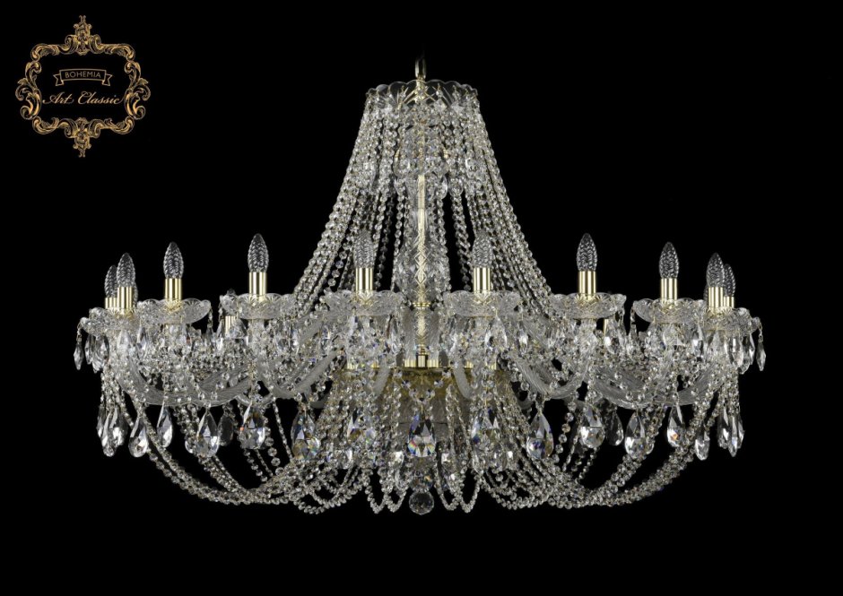 Bohemia Ivele Crystal 1411/16+8/360/g, e14
