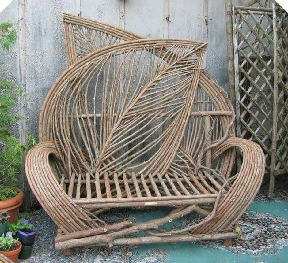 Плетеные кресла из ивы