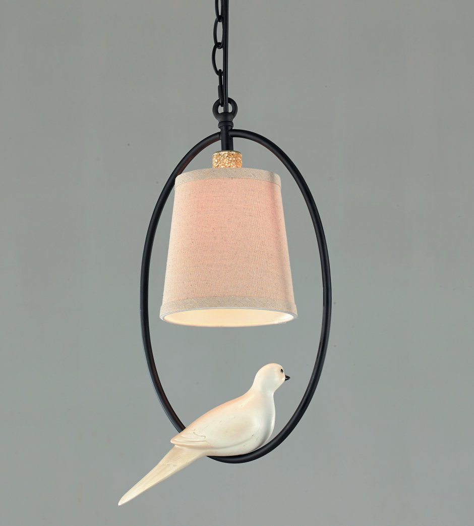 Потолочный светильник с птичками
