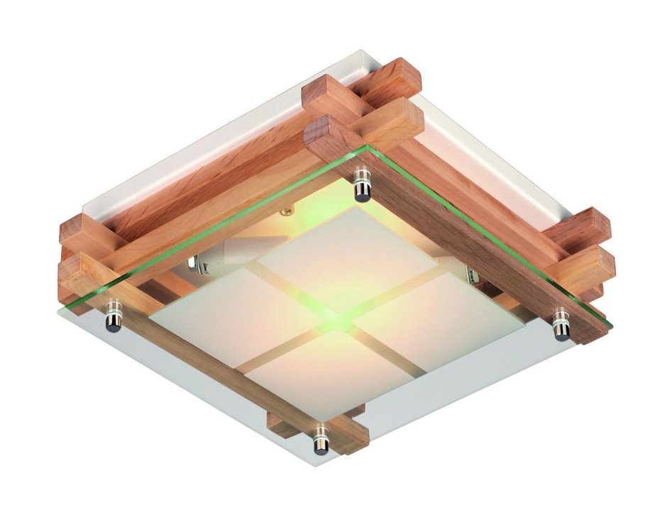 Точечные светильники для деревянных потолков