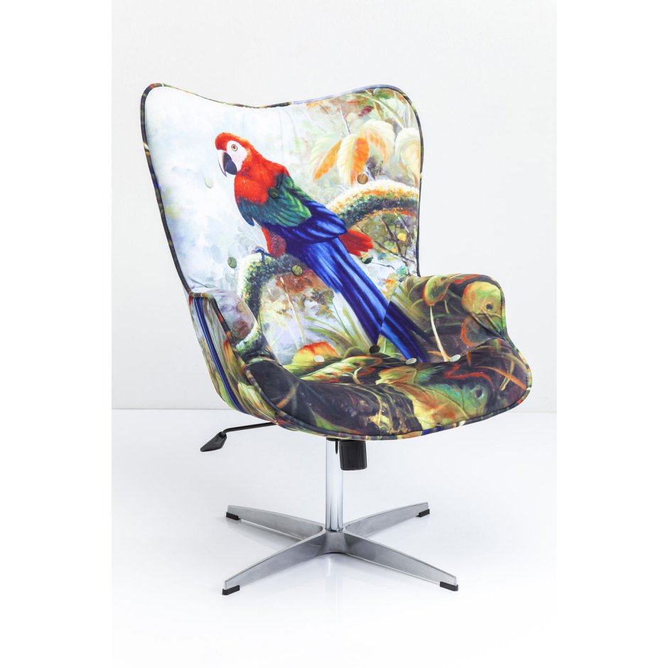 Кресло с попугаями