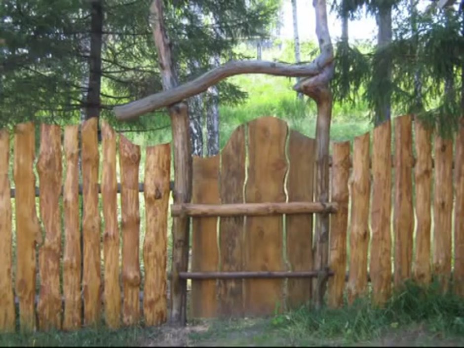 Штакетник из горбыля