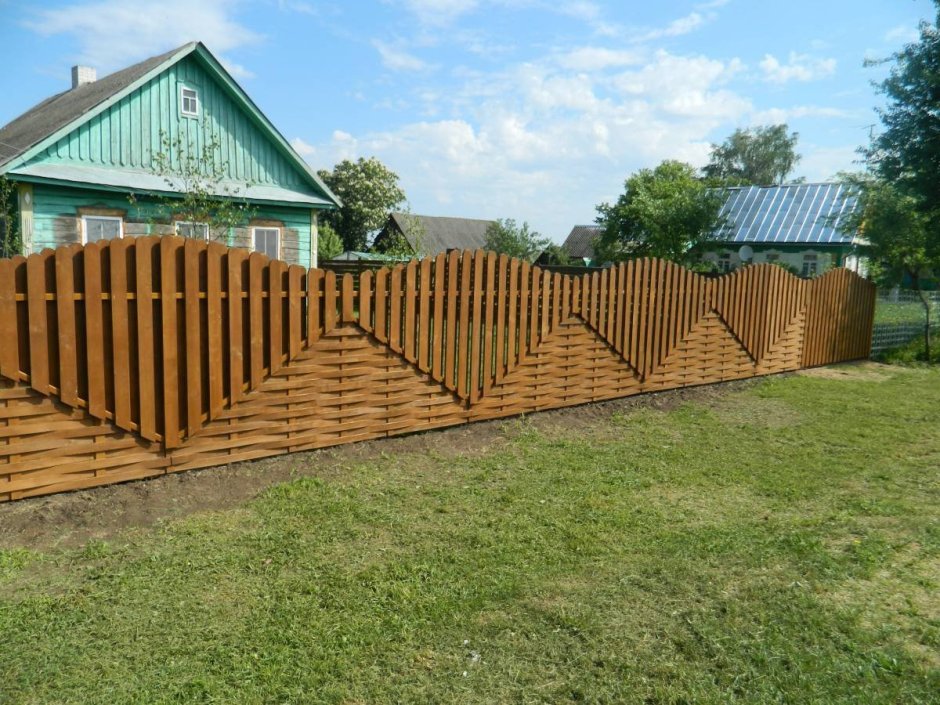 Современные заборы