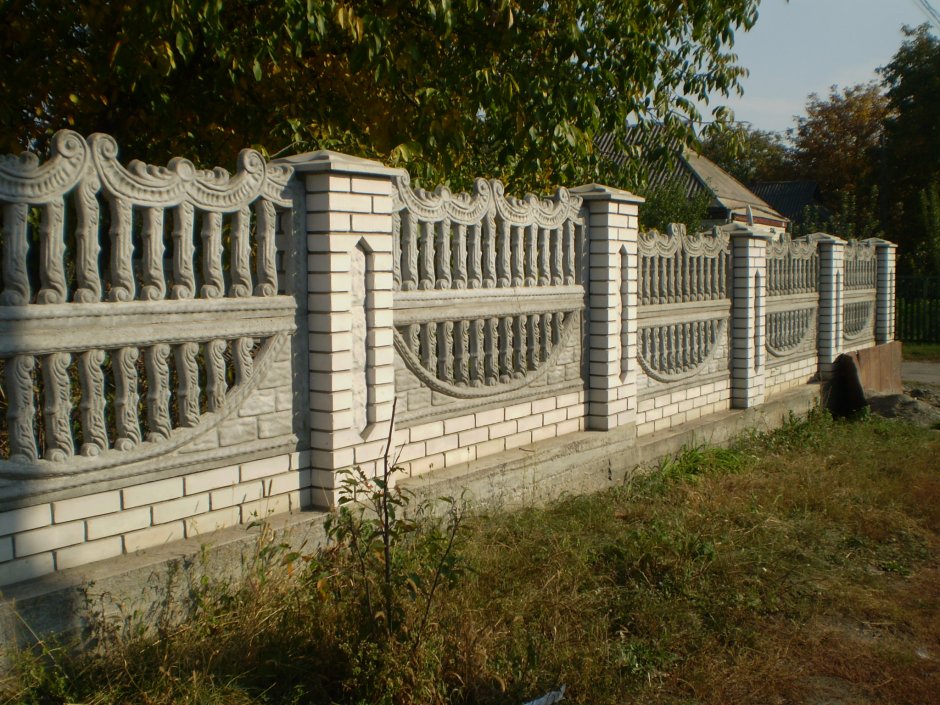 Матрица еврозабор бетонный