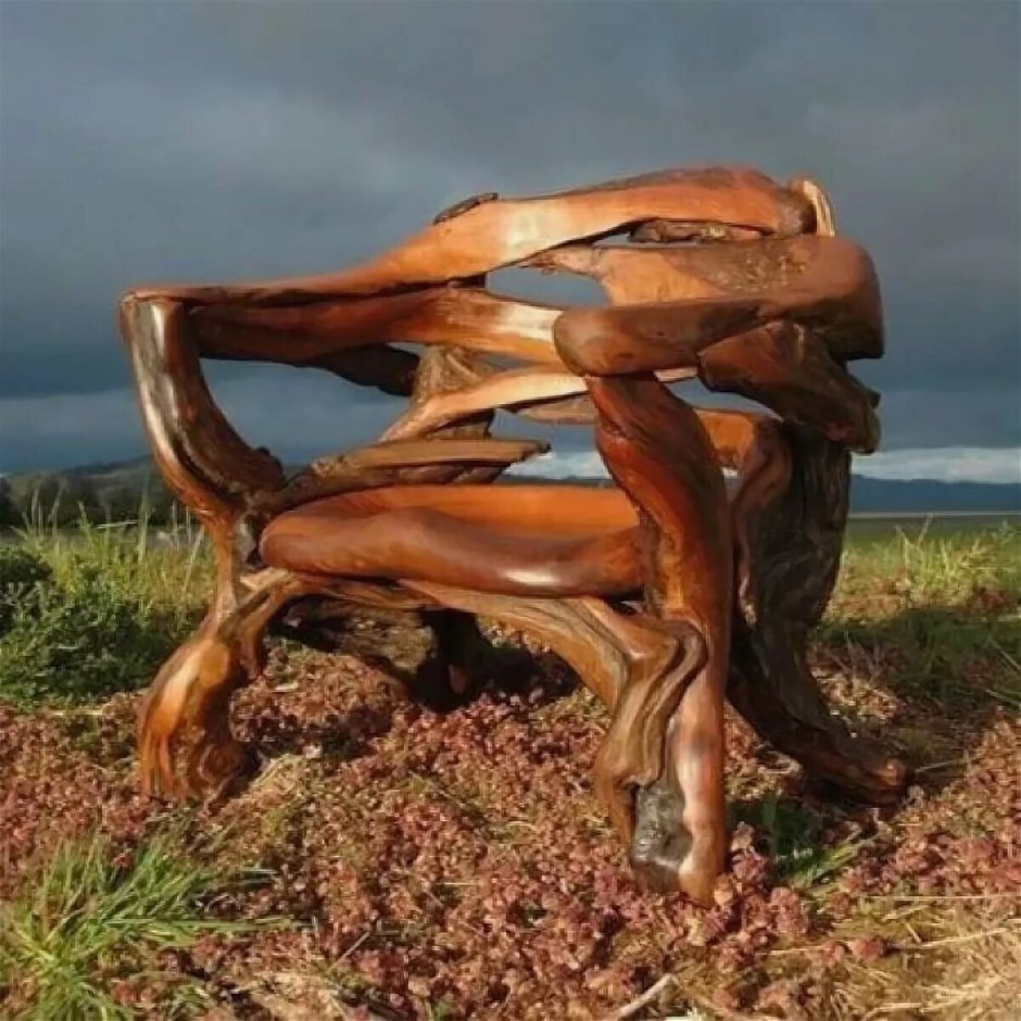 Мебель из корней деревьев