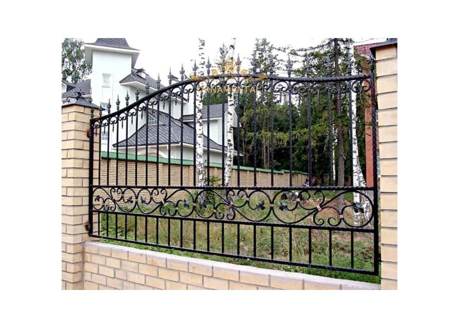RAL 7004 евроштакетник