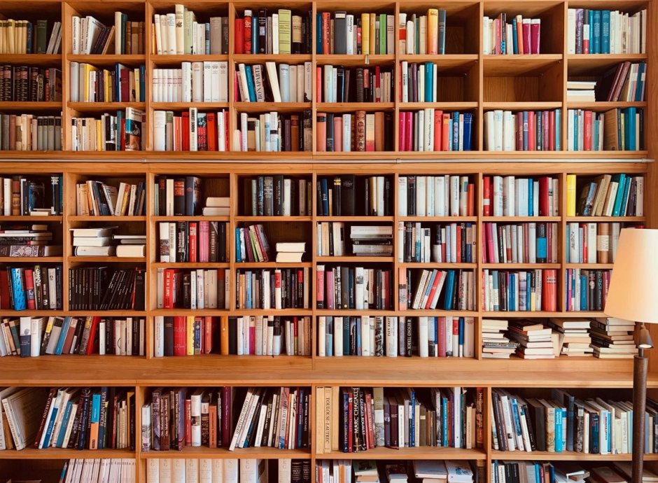 Необычные книжные полки
