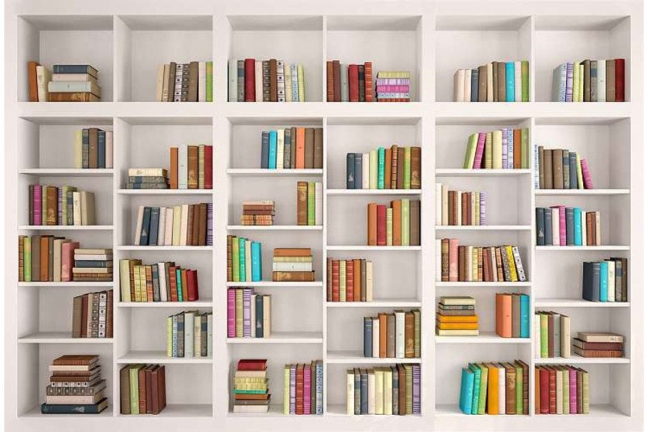 Интерстеллар книжная полка