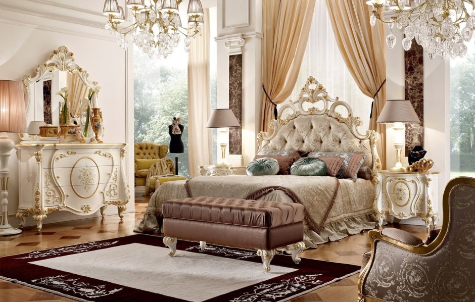 Элитная мебель для спальни италия