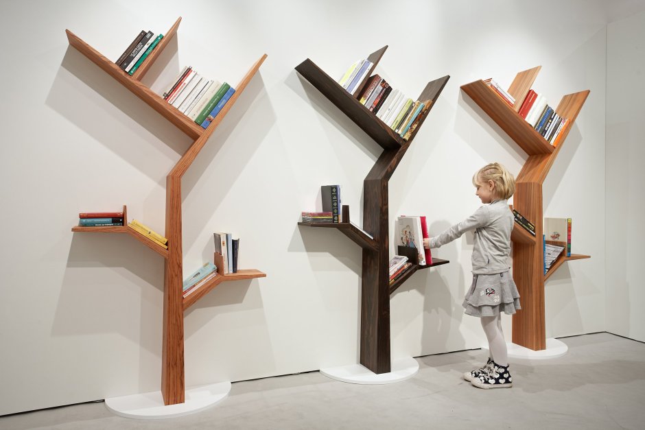 Книжная полка дерево
