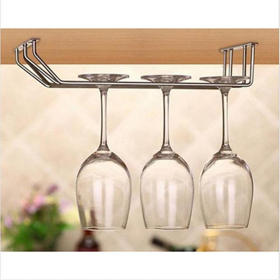 Stainless Steel Wine Glass Rack