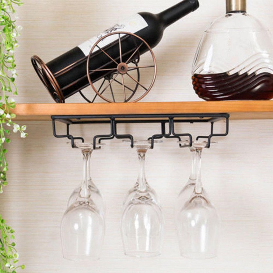 Stainless Steel Wine Glass Rack