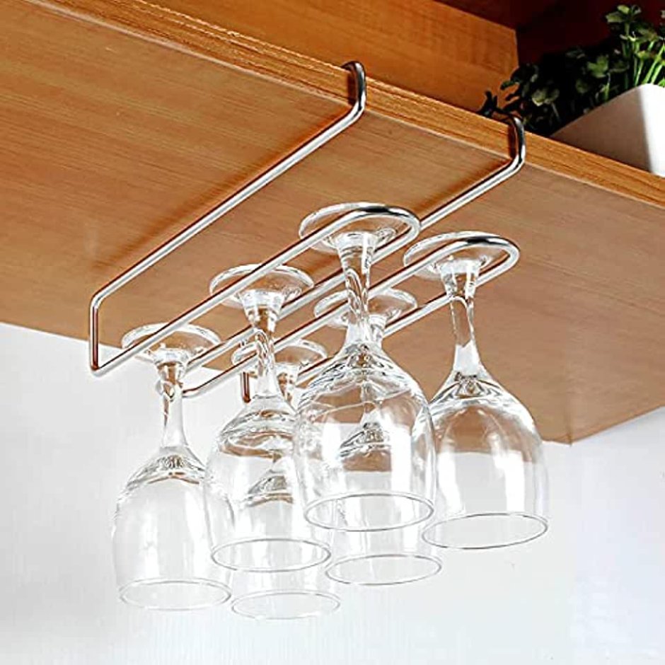 Stainless Steel Wine Glass Rack