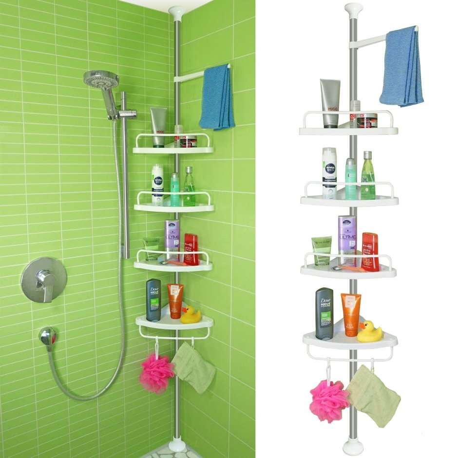 Угловая полка для ванной Multi Corner Shelf GY-188