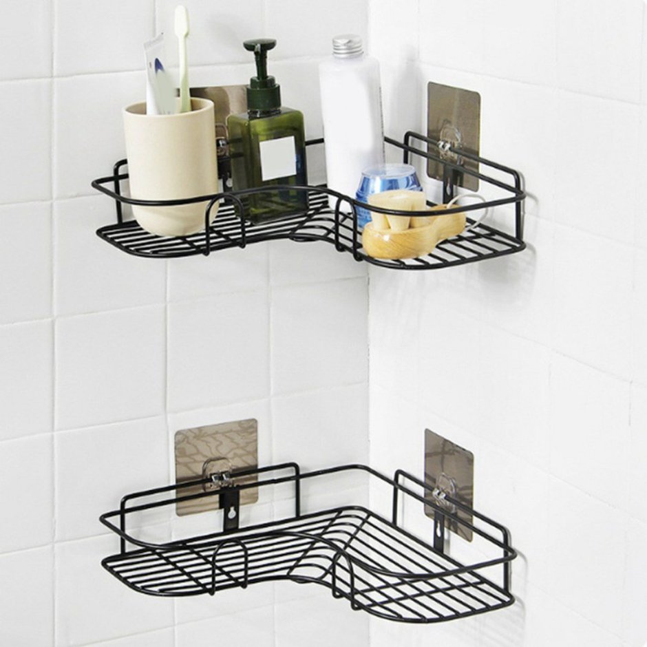 Полка угловая для ванной Corner Storage Rack